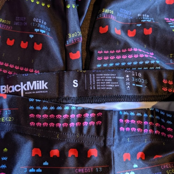 Black Milk Space Invaders Leggings - Picture 6 of 7